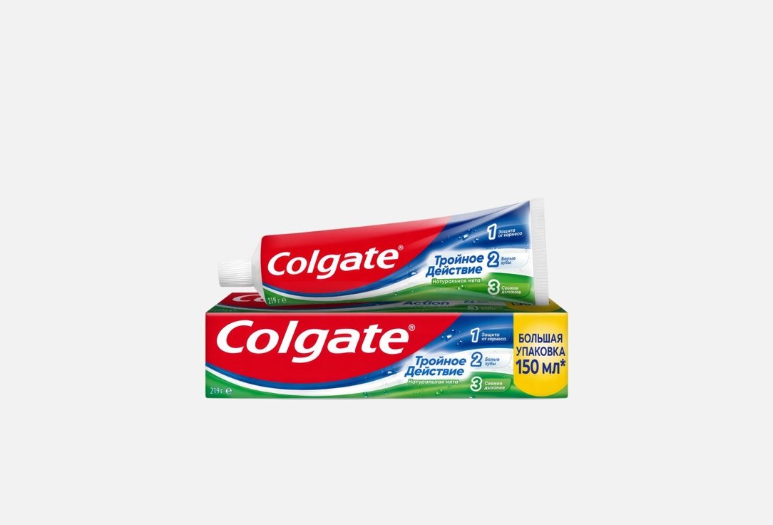 Colgate Зубная паста Тройное действие 150мл