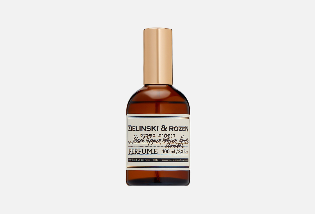 Zielinski&Rozen Духи Black Pepper,Vetiver,Neroli,Amber 100мл