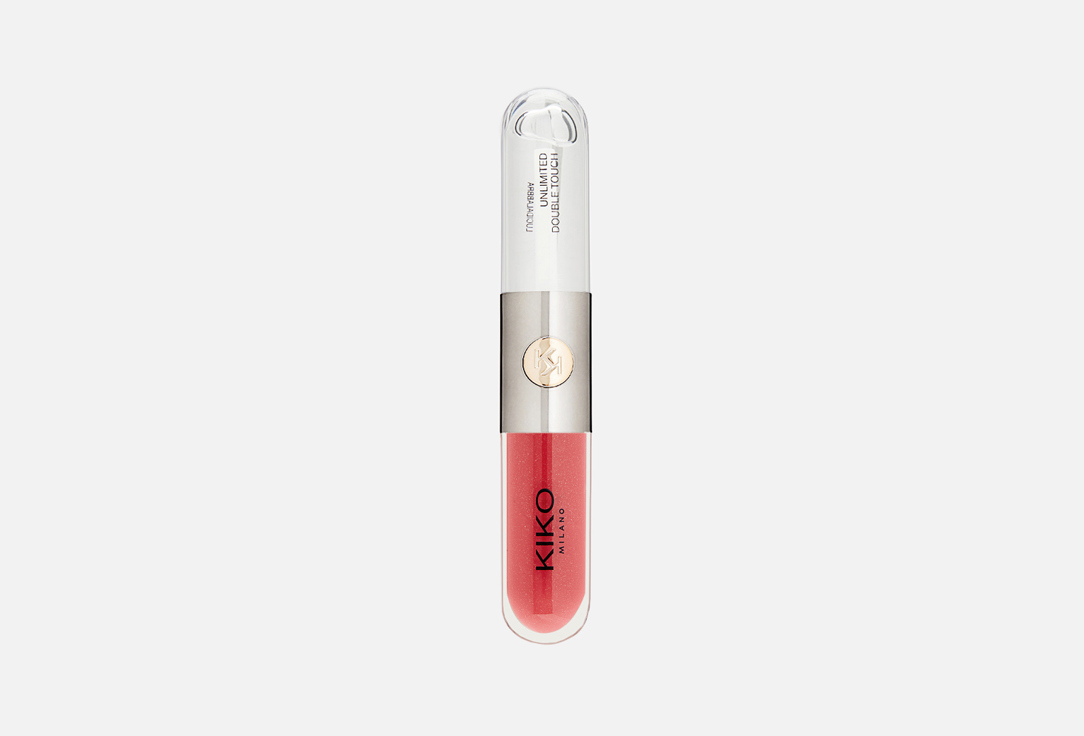 Помада Kiko Milano и блеск д/губ 2в1 жидкая 110 Spicy Rose 6мл
