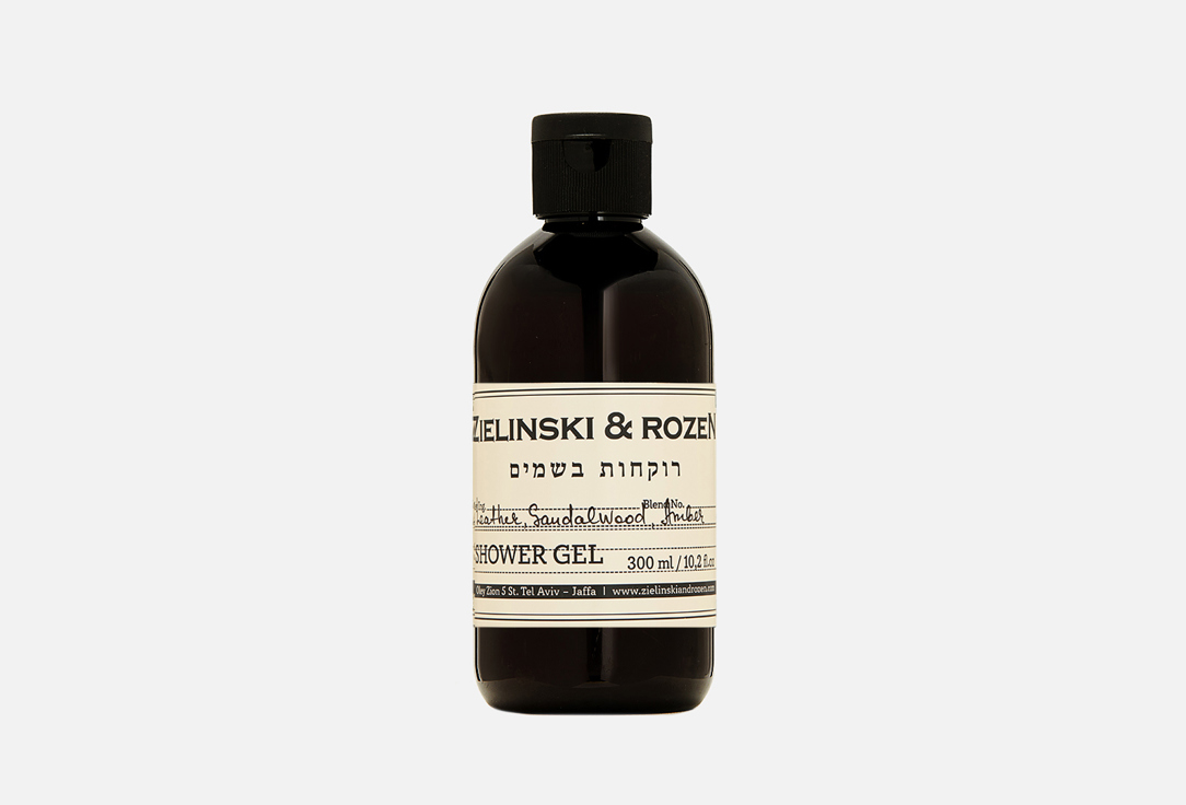 Zielinski&Rozen Гель д/душа Leather,Sandalwood,Amber 300мл