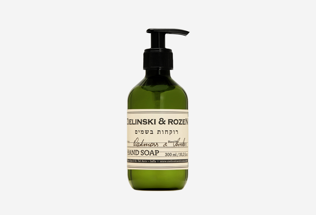 Zielinski&Rozen Мыло Oakmoss&Amber 300мл