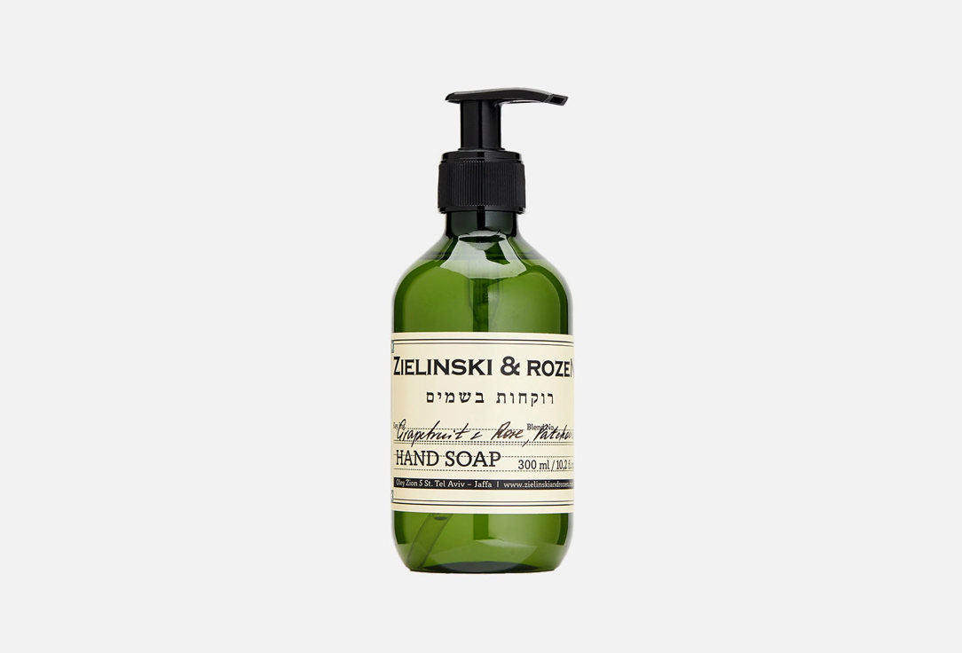 Zielinski&Rozen Мыло Grapefruit,Patchouli,White Rose 300мл