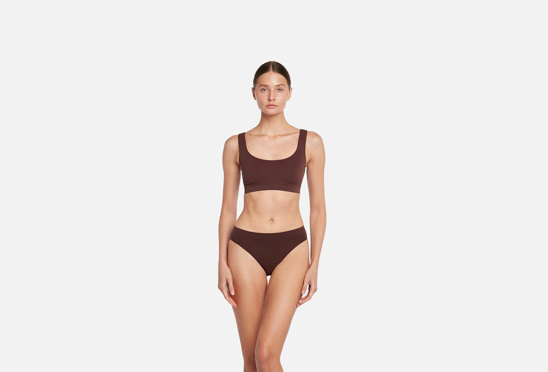 Трусы Belle You 901 слипы с низкой посадкой трюфель р.XL/XXL