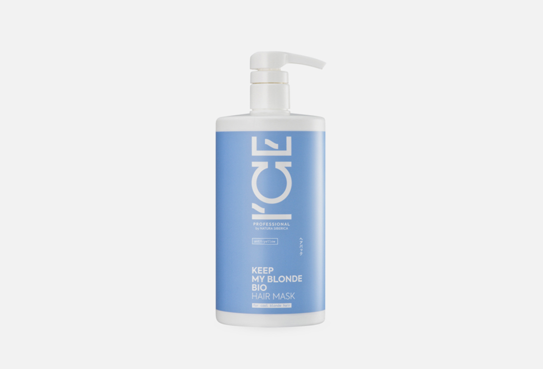 ICE by Natura Siberica Маска д/волос Keep my blonde 750мл