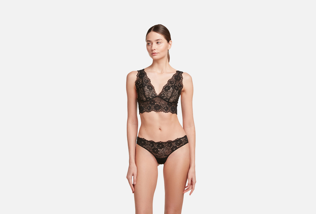 Innamore Трусы-бразилиано Lace Nero р.4