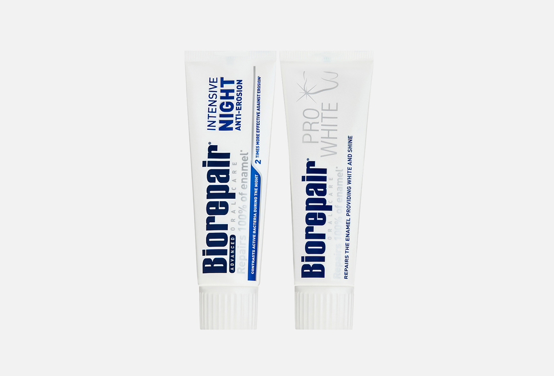 Biorepair Набор зубных паст Защита и блеск
