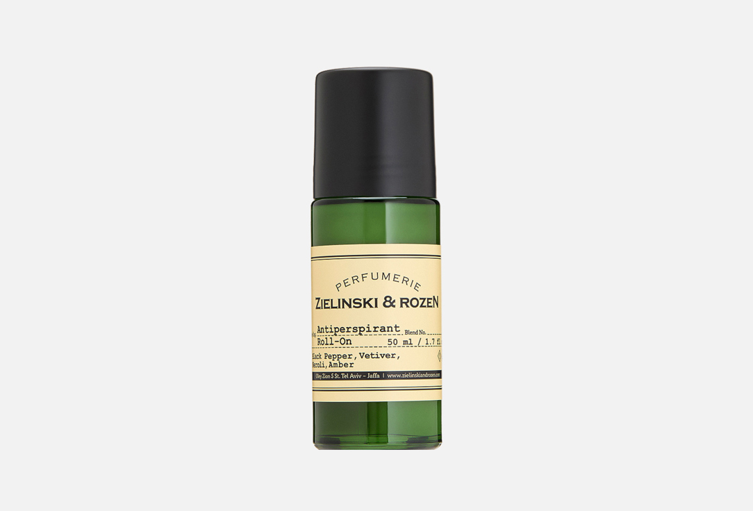 Zielinski & Rozen Дезодорант-ролик д/тела Black pepper, Vetiver 50мл