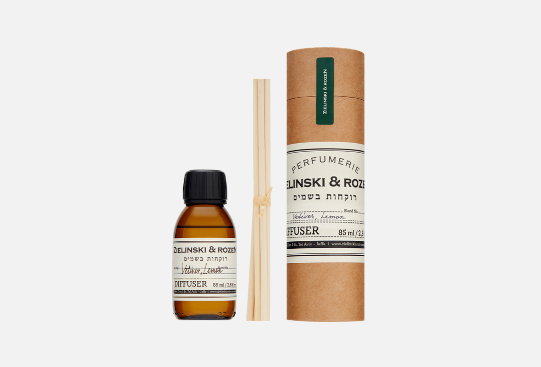 Zielinski&Rozen Диффузор Vetiver,Lemon 85мл