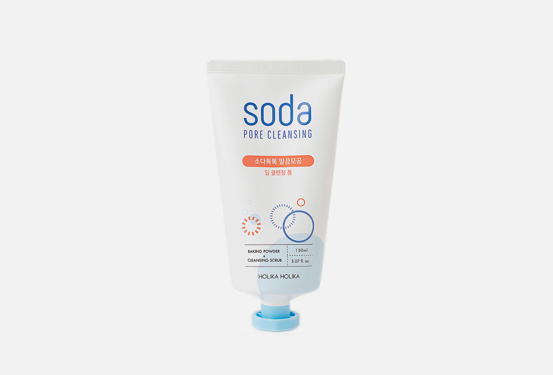 Holika Holika Пенка для лица глубоко очищающая Soda Tok Tok Clean Pore Deep Cleansing Foam