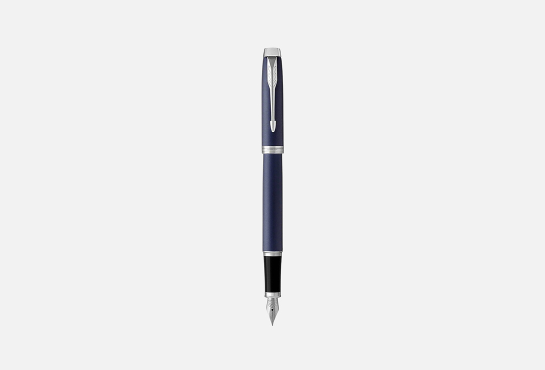 Ручка перьевая IM Metal Matte Blue CT, перо: F, цвет чернил: blue, 13,82