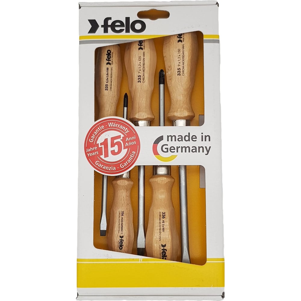 Набор ударных отверток Felo 33595298