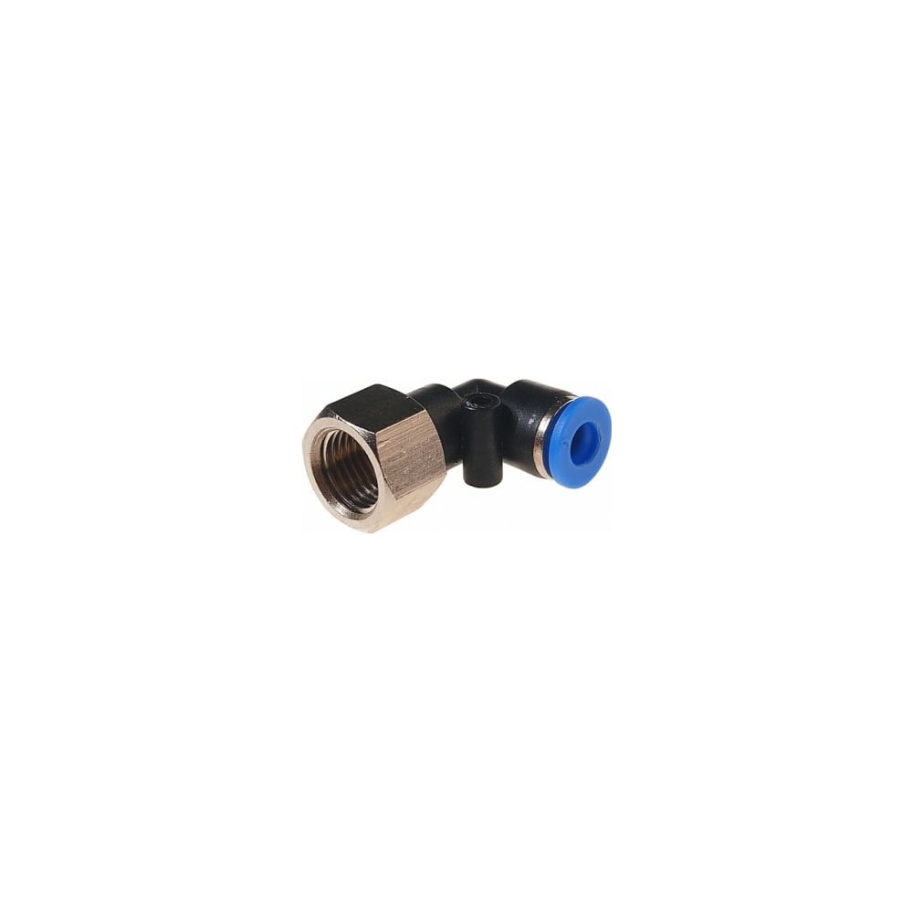 Угловой фитинг для пластиковых трубок Rockforce RF-SPLF06-02(2317)