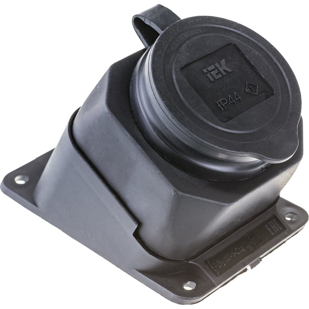 Розетка Угловая настенная Iek РБу13-1-0м Омега PKR22-016-2-K02