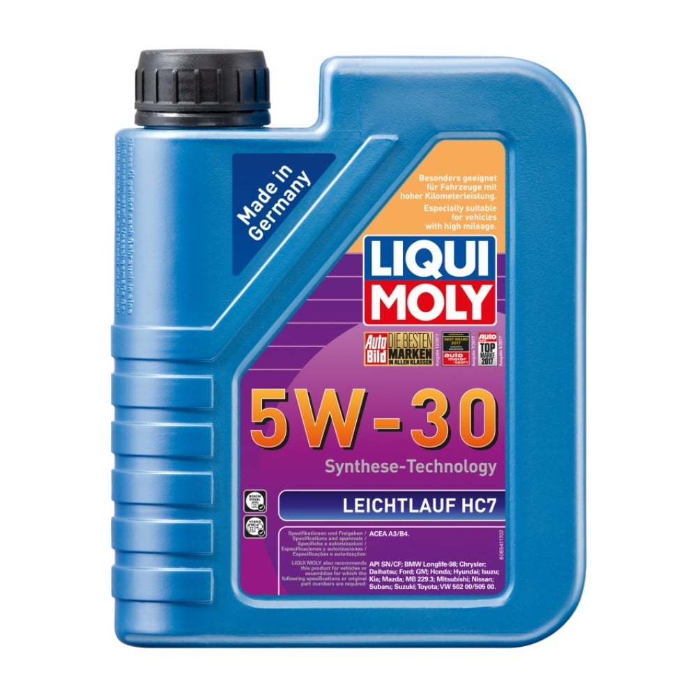 Моторное Синтетическое масло Liqui Moly Leichtlauf Hc 7 5W-30 8542
