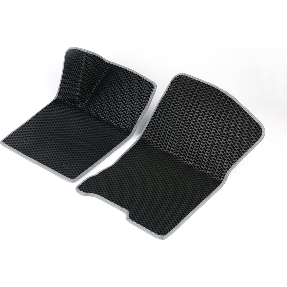 Передние коврики для Mazda CX-30 2019 - 2024 (Мазда сх-30) Vicecar 2DL28046-светлосерый