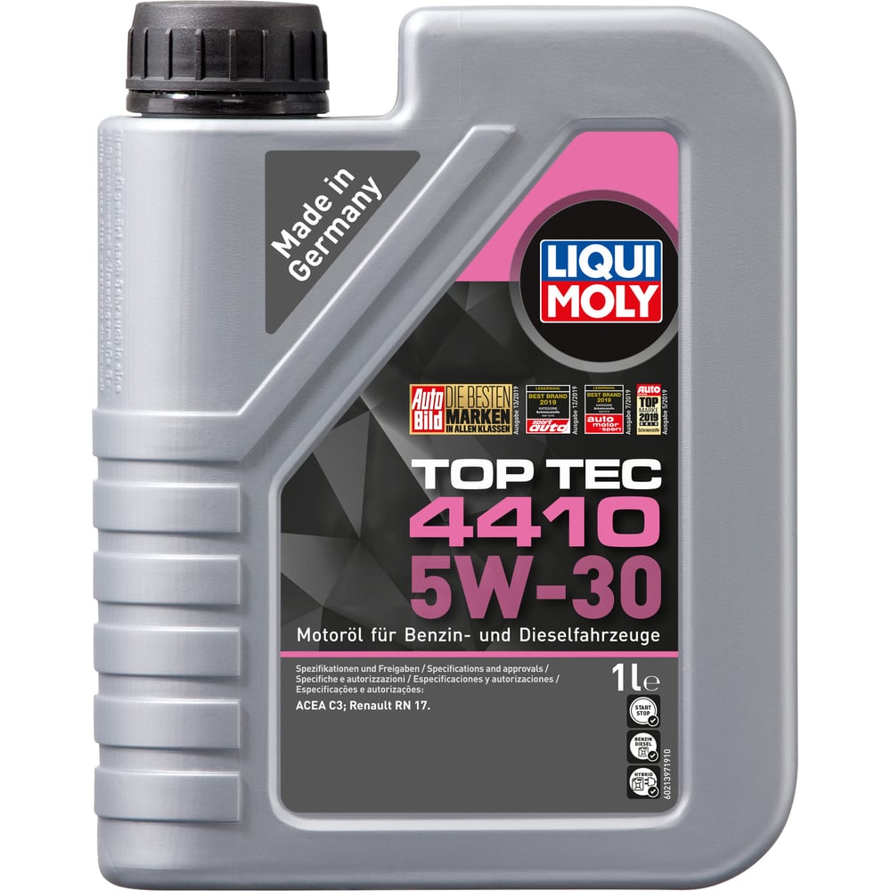 Моторное НС-синтетическое масло Liqui Moly Top Tec 4410 5W-30 C3 21402