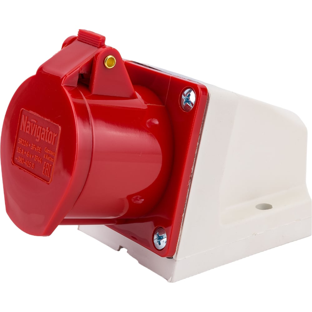 Розетка Стационарная наружная Navigator 14 295 NCA-SR114-16-380 14295