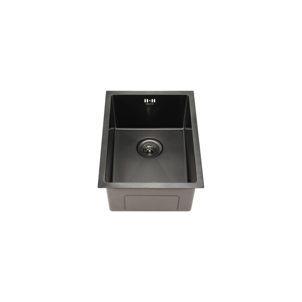 Прямоугольная врезная мойка Melana ProfLine D5138HB графит