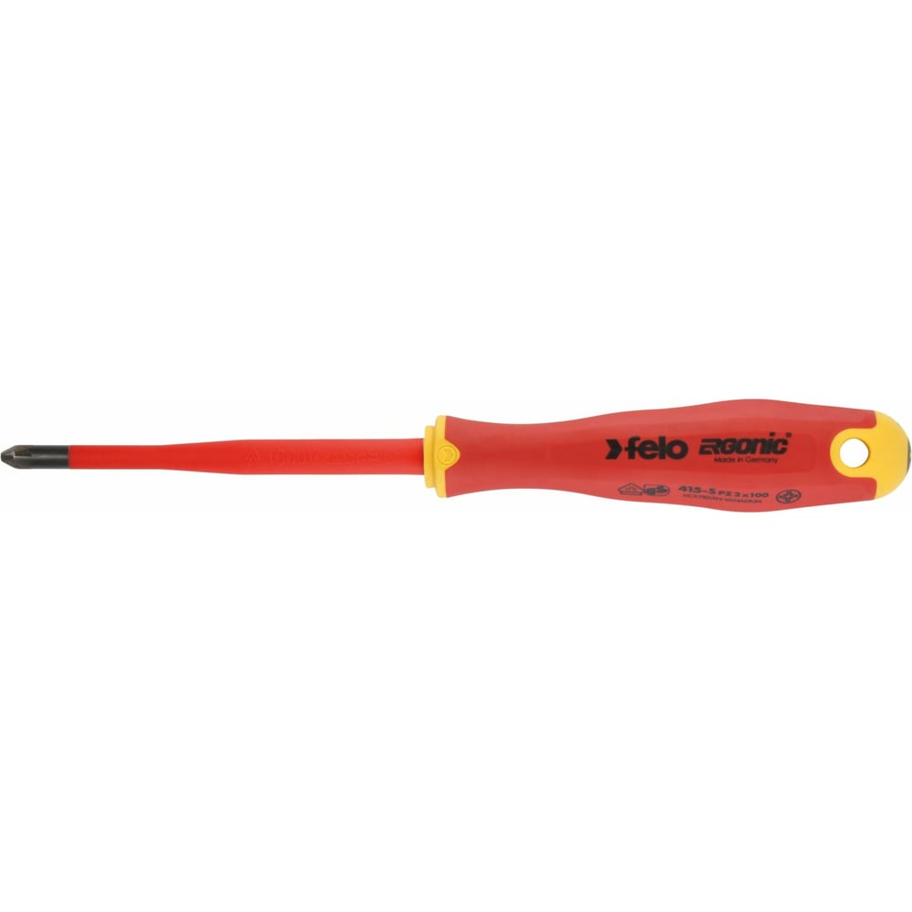 Отвертка Диэлектрическая Felo Ergonic 41519290