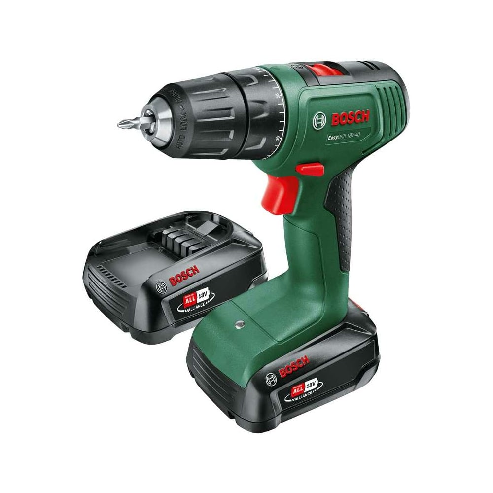 Шуруповерт Аккумуляторная дрель-шуруповерт Bosch Easydrill 18V-40 06039D8005