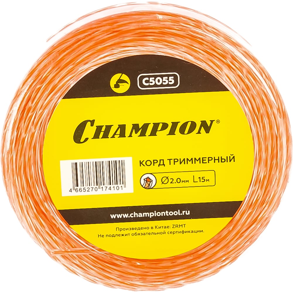 Триммерный корд Champion Square Twist Duo C5055