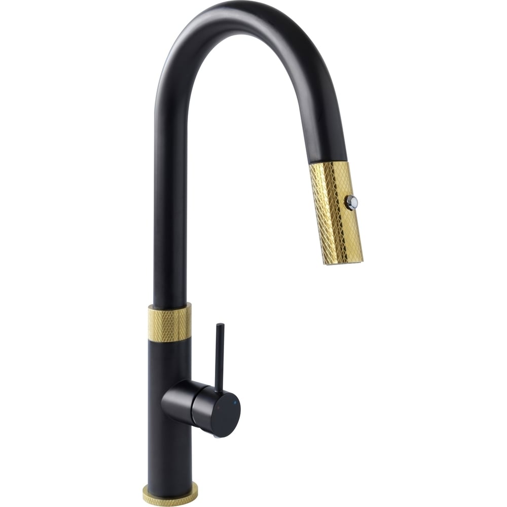 Смеситель Longran Techno Black Gold LM2183 Bl Gd