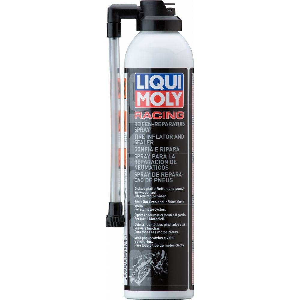 Герметик для ремонта мотоциклетной резины Liqui Moly Racing Reifen-Reparatur-Spray 1579