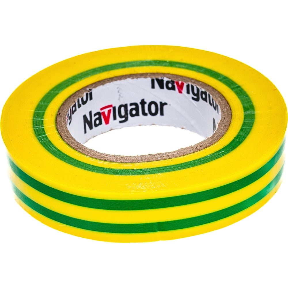Лент Изолента пвх Navigator NIT-B15-20/YG 71108