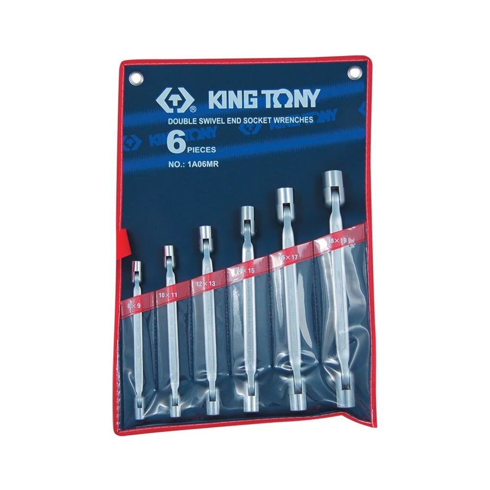 Набор торцевых ключей King Tony 1A06MR