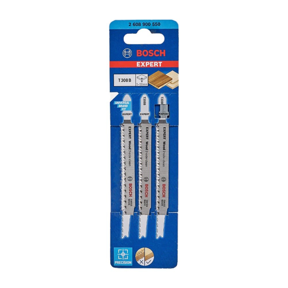 Лобзик Пилки для лобзика Bosch 2608900550