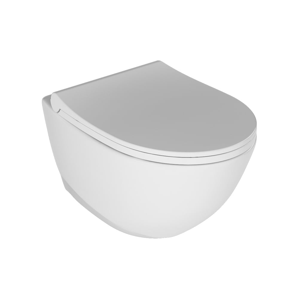 Унитаз Подвесной безободковый Quarter Bath concorde 70CO03052+30SCR.03.02.03
