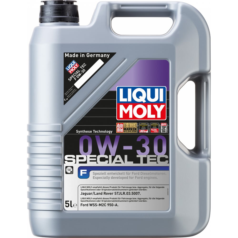 Моторное НС-синтетическое масло Liqui Moly Special Tec F 0W-30 8903