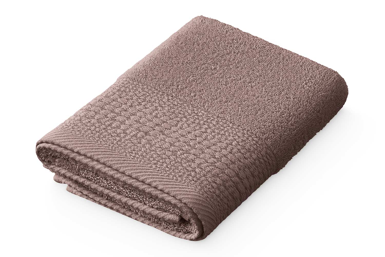 Полотенце для рук Micasa Melilia, хлопок, 460 г/м2, мокко