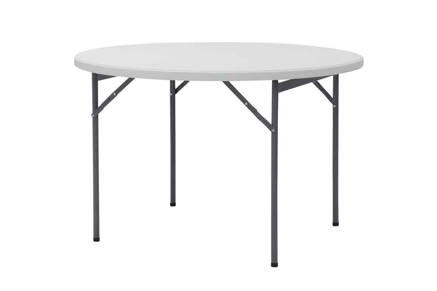 Стол складной Stool Group Y116, столешница пластмасса, основание металл, 116х74х116 см