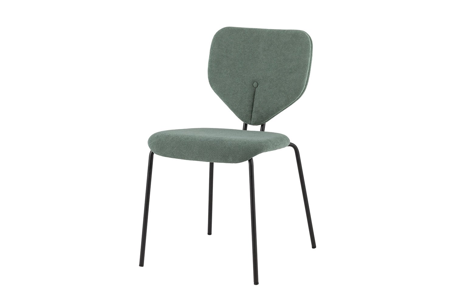 Стул обеденный Stool Group Masey, рогожка, зелёный, 49.2х80х57