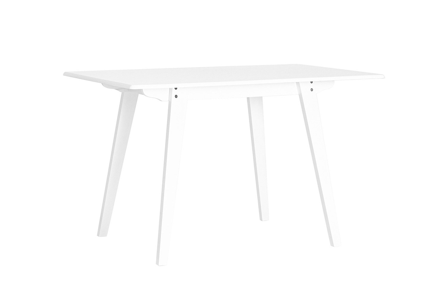 Стол обеденный Stool Group Gudi, МДФ, белый, столешница 18 мм, 120х75 см
