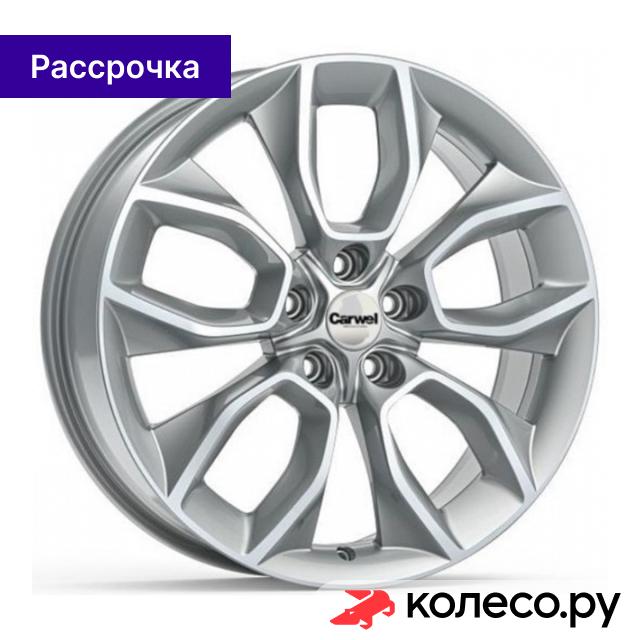 Литой диск Carwel Хасан 202 7x18 5x114.3 D66.1 ET47 Sb