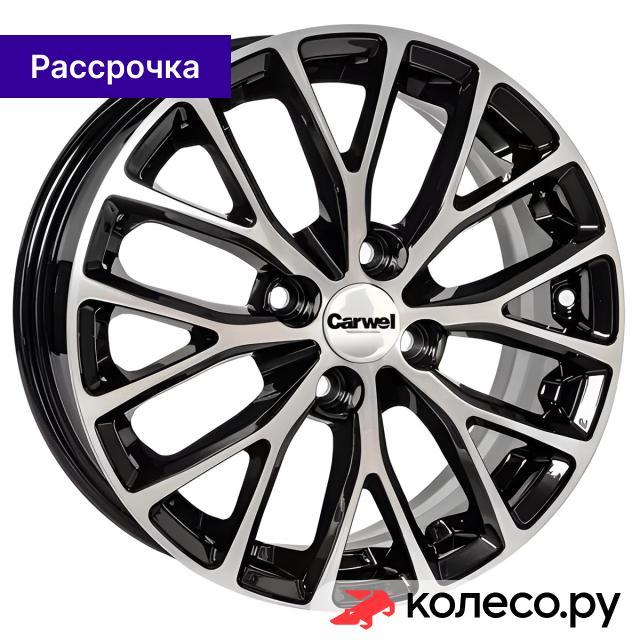 Литой диск Carwel Риорита 112 6x15 4x100 D54.1 ET48, цвет AB