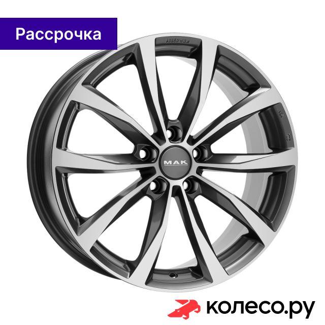 Литой диск Makita Wolf 7x17 5x112 D57.1 ET40 Gunmetal Mirror Face