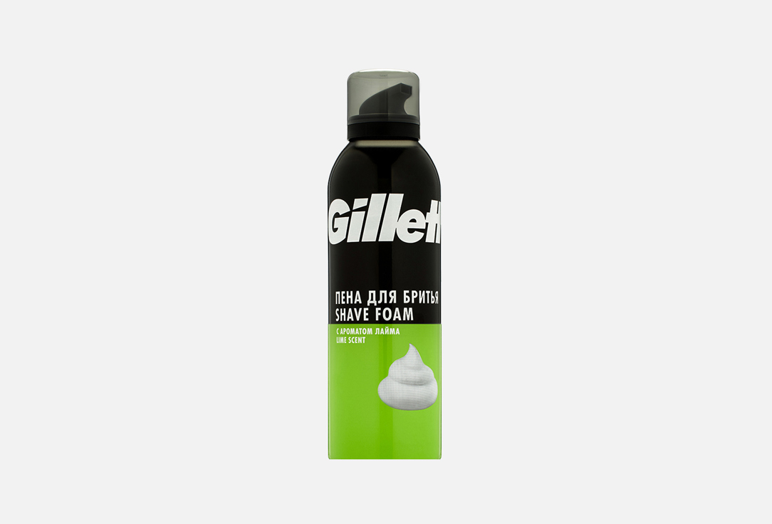 Gillette Пена д/бритья Lemon Lime 200мл