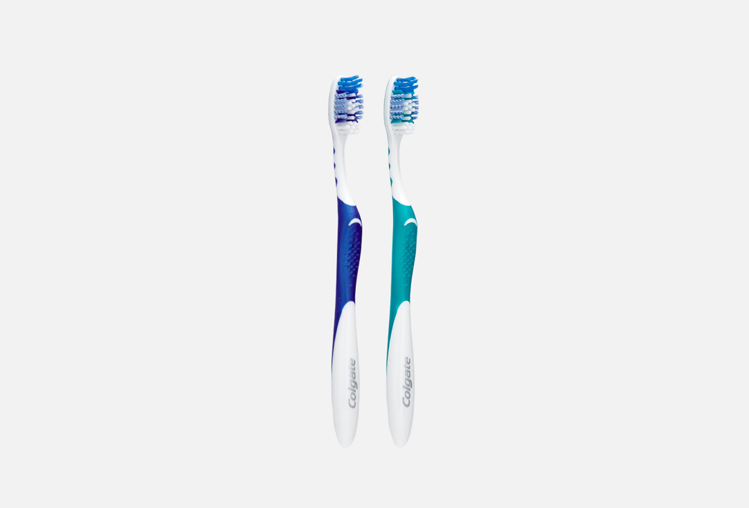 Colgate Зубная щетка Отбеливающая Средняя