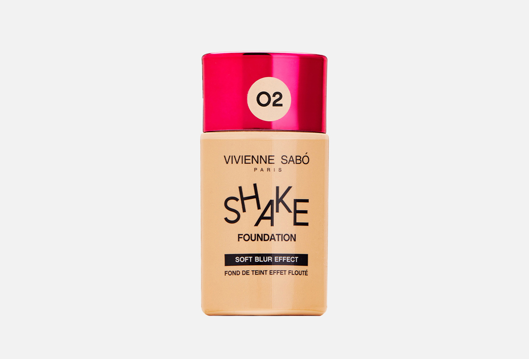 Vivienne Sabo Тональный крем д/лица Shake Soft Blur 02 25мл