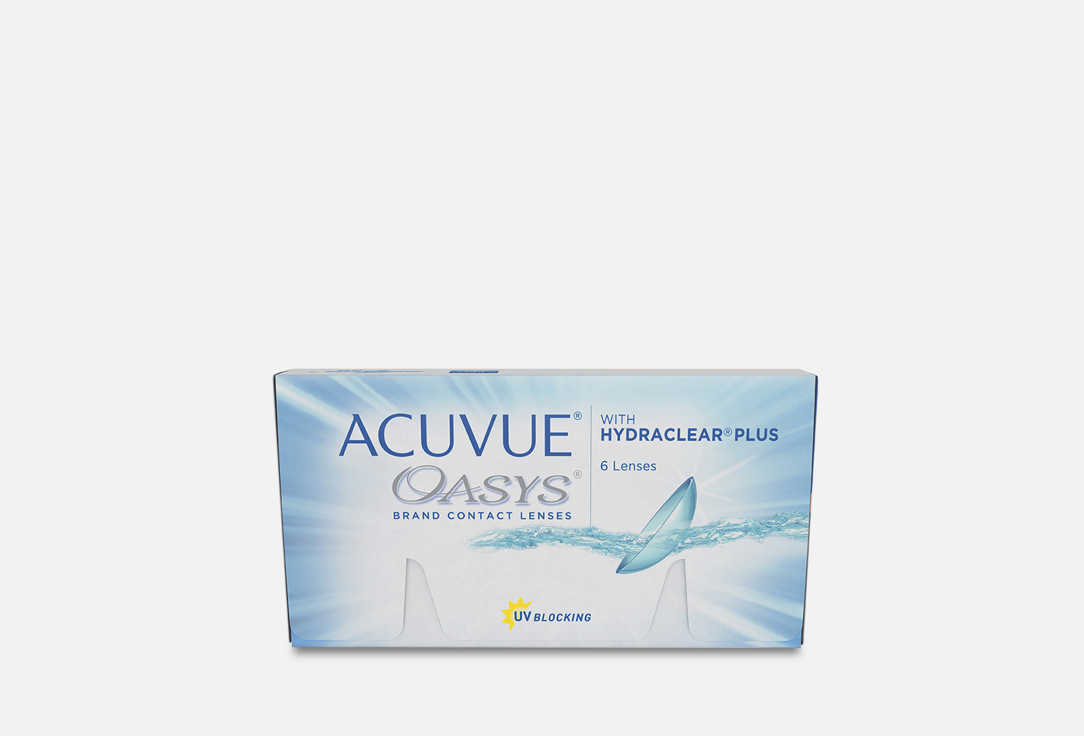Acuvue Контактные линзы Оазис, двухнедельные -5,50;BC 8,4;DIA 14