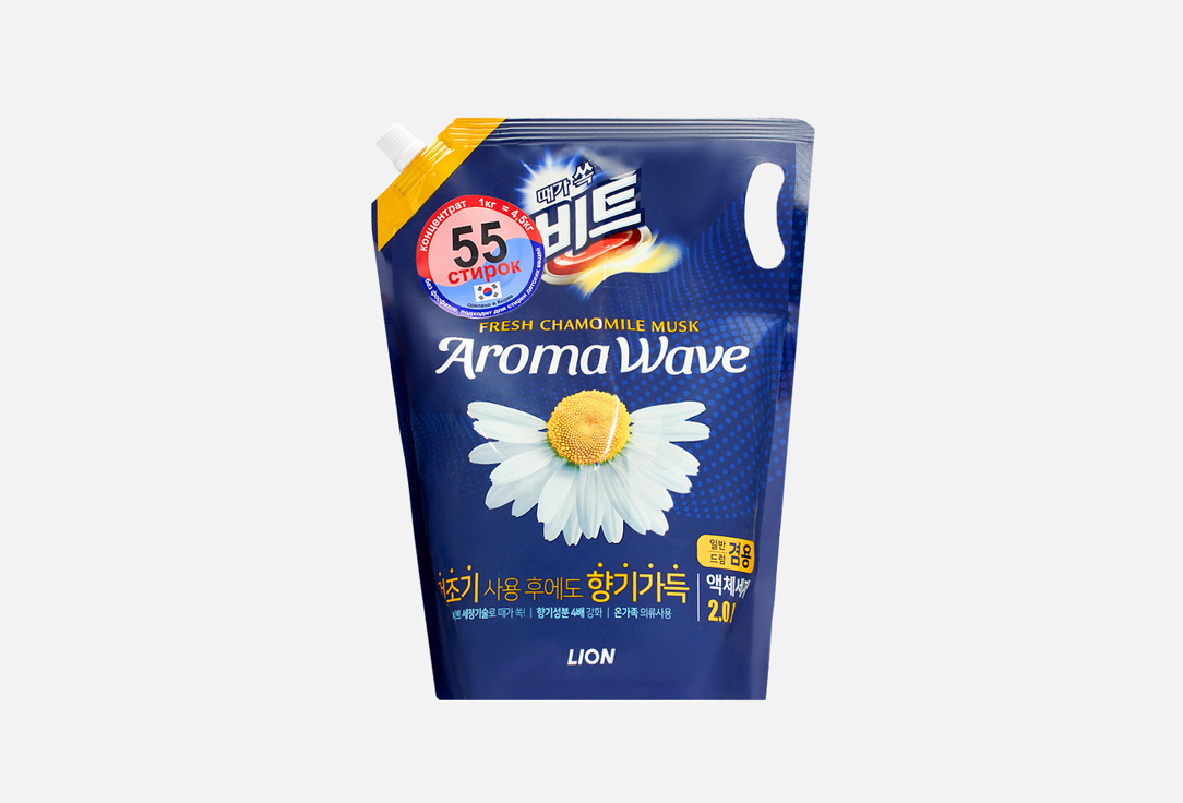 Lion Гель д/стирки Aroma Wave Ромашка 2л