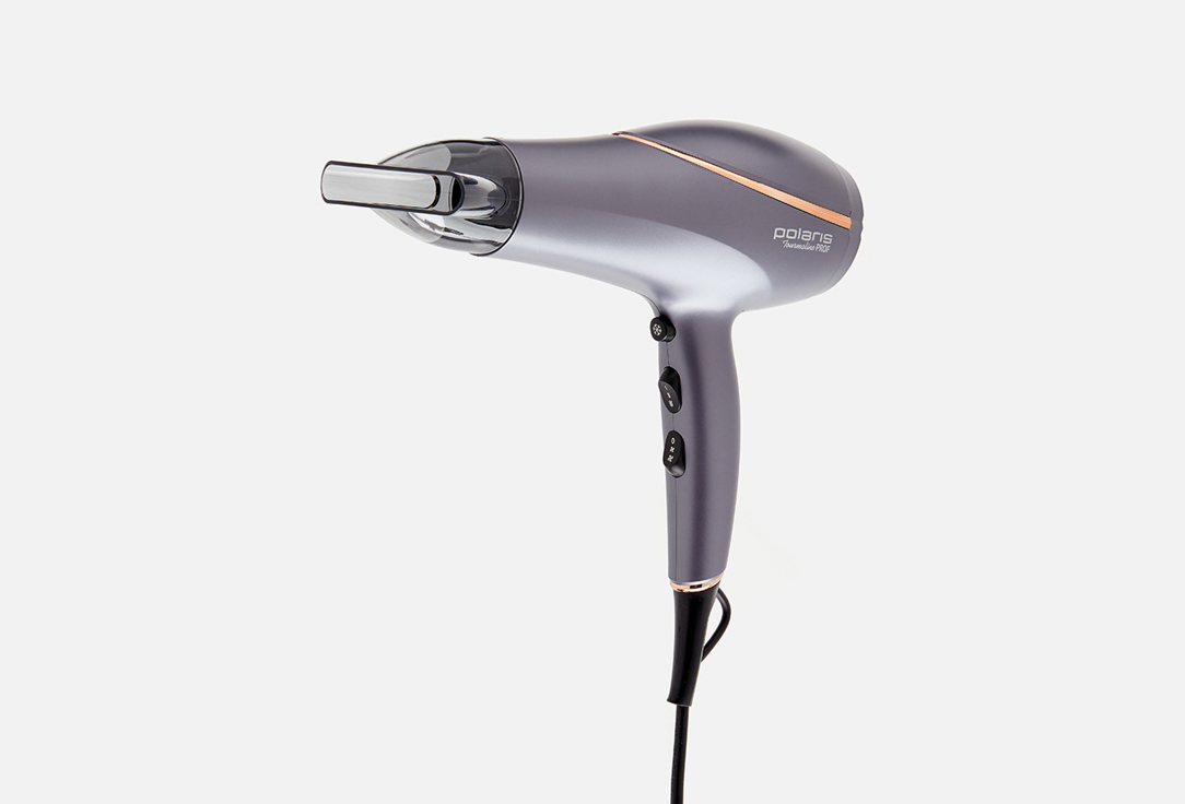 Polaris Фен PHD 2290Ti Tourmaline PROF Графитовый/Золотой