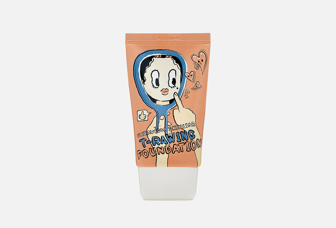 Elizavecca Крем тональный Skin Liar T-Rawing SPF50+PA+++ 9 50мл