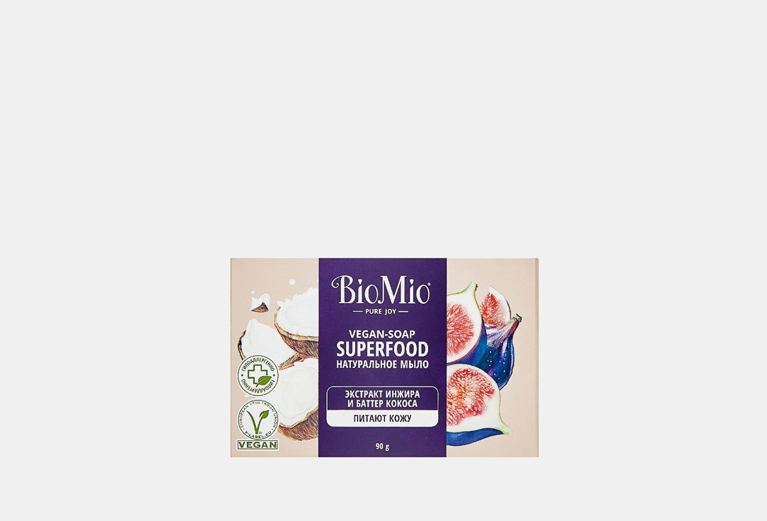 BioMio Мыло Инжир и кокос 90гр
