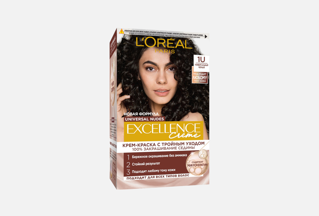 Excellence Color Крем-краска д/волос 1U 200мл