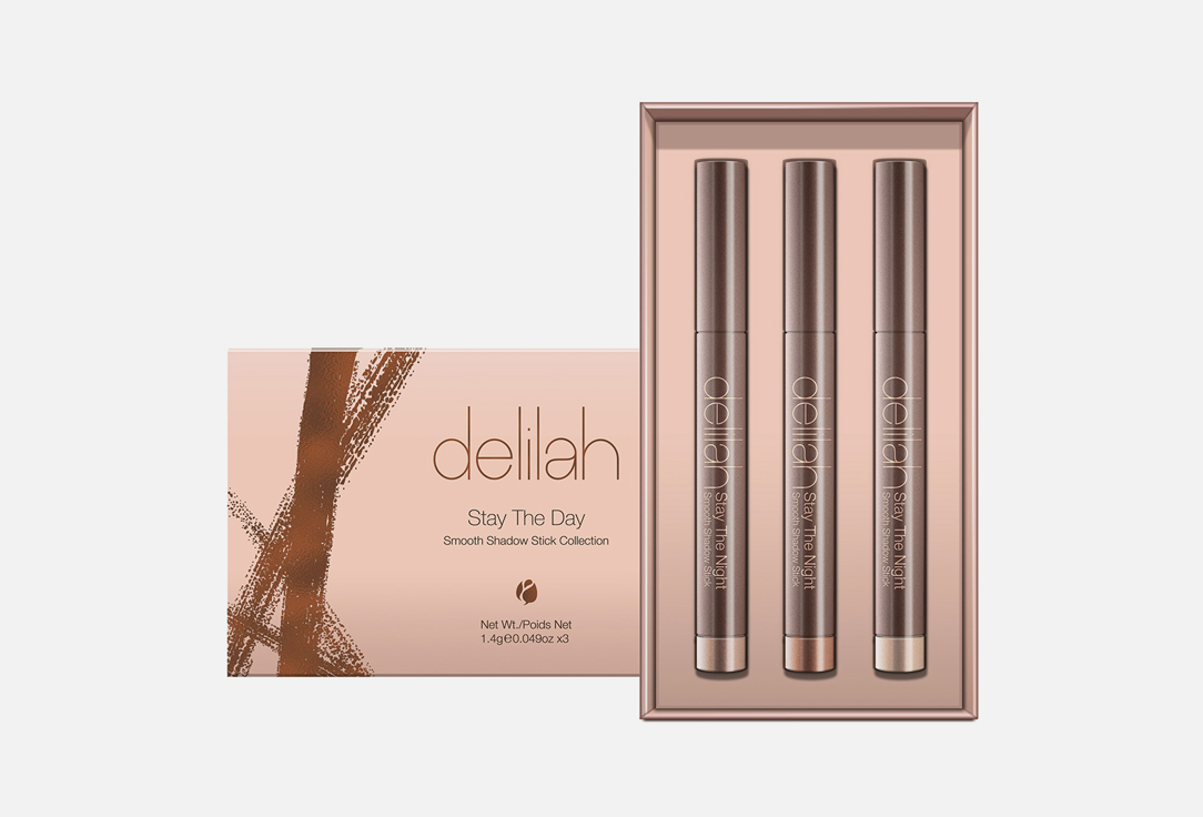 Delilah Набор теней-карандашей д/век 3шт 1,4гр