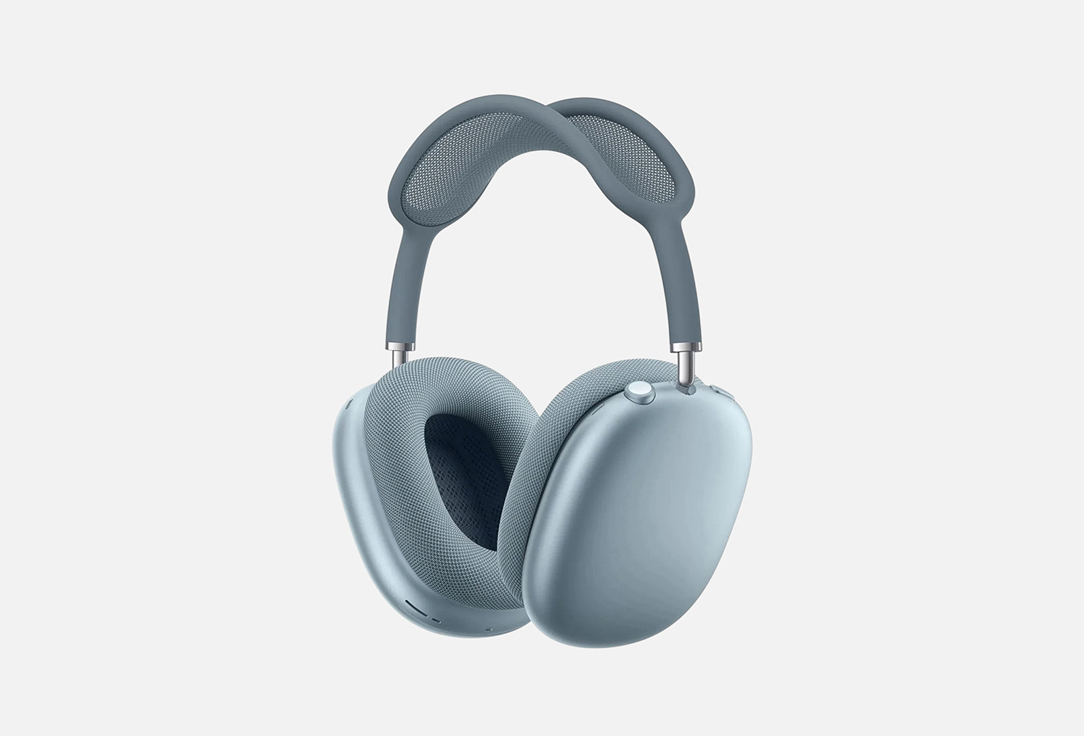Беспроводные наушники Apple AirPods Max, накладные, с активным шумоподавлением, голубой